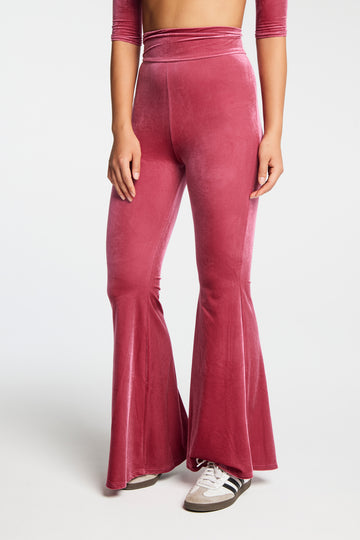 ALCHIMIA FUXIA FLARED PANTS