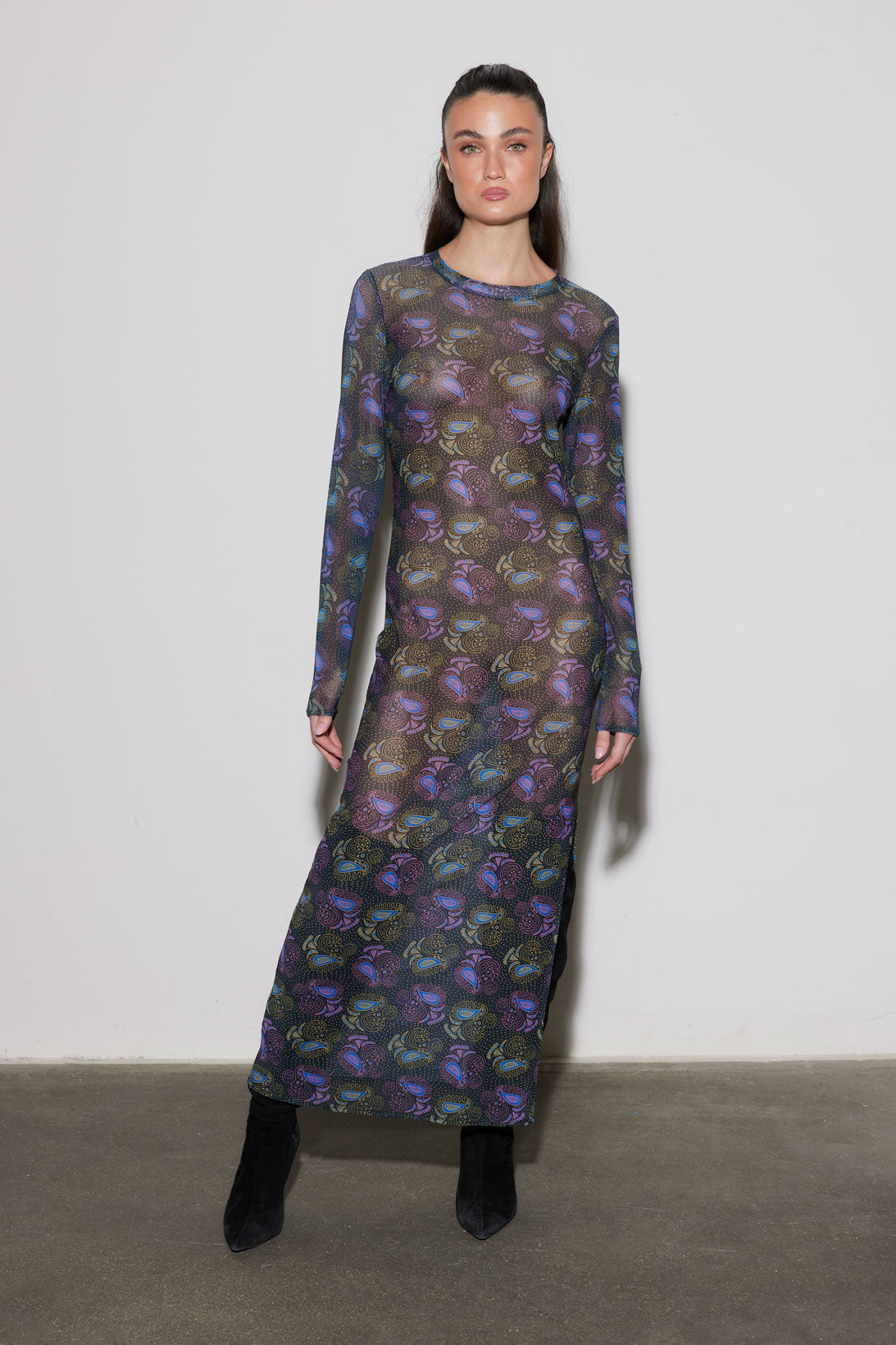 ABITO LUNGO TULLE ASIATIC