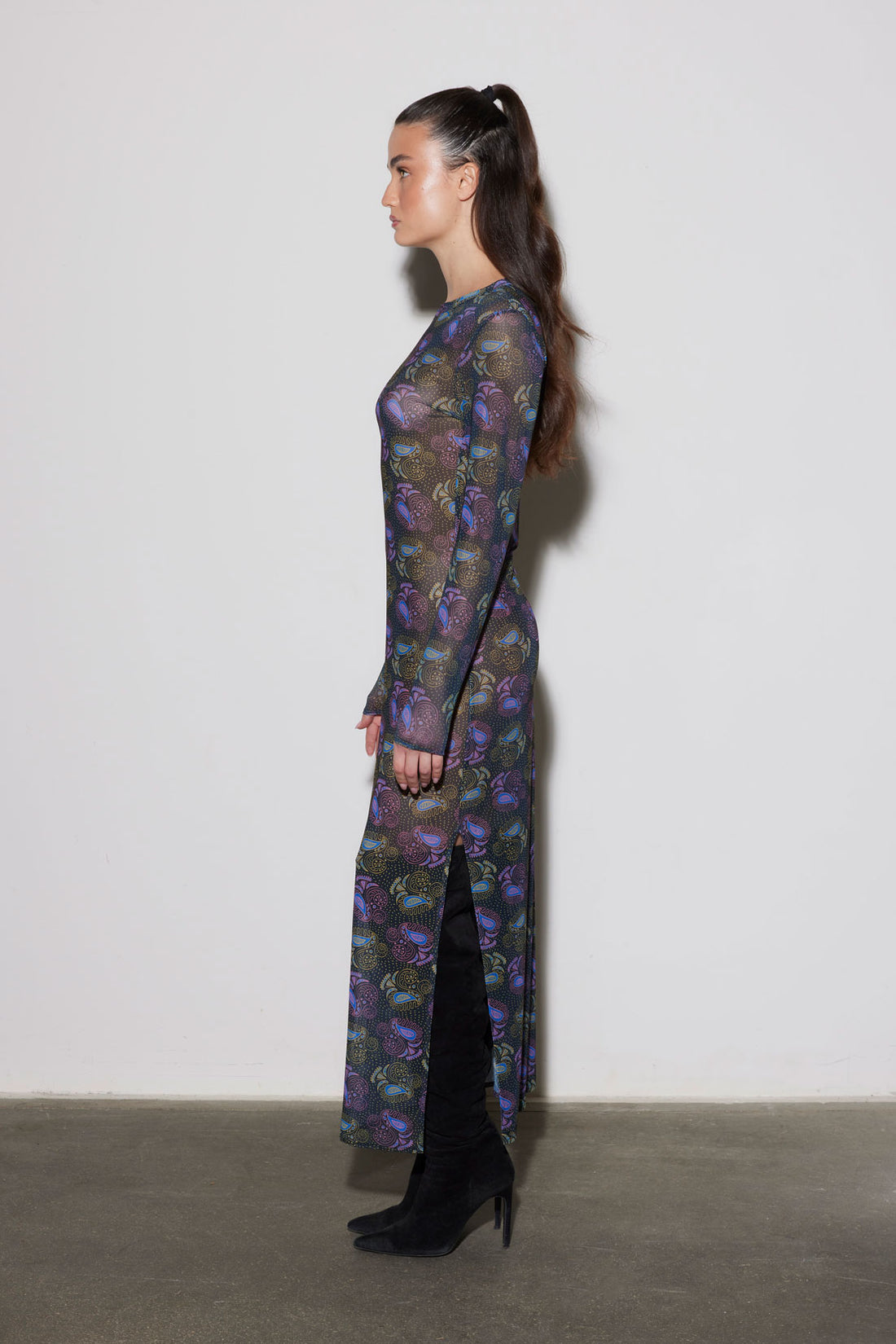 ABITO LUNGO TULLE ASIATIC